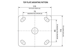 Industrial caster product image