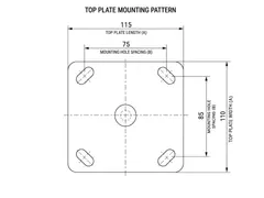 Industrial caster product image