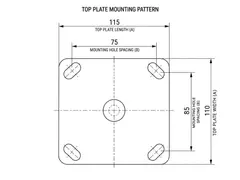Industrial caster product image