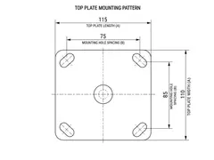 Industrial caster product image