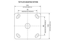 Industrial caster product image