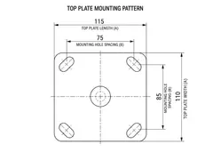 Industrial caster product image