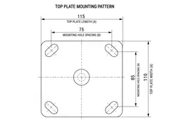 Industrial caster product image
