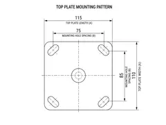 Industrial caster product image