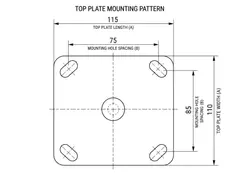 Industrial caster product image