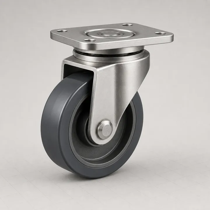 Leveling Casters 2.5 in Leveling Caster industrial caster studio view